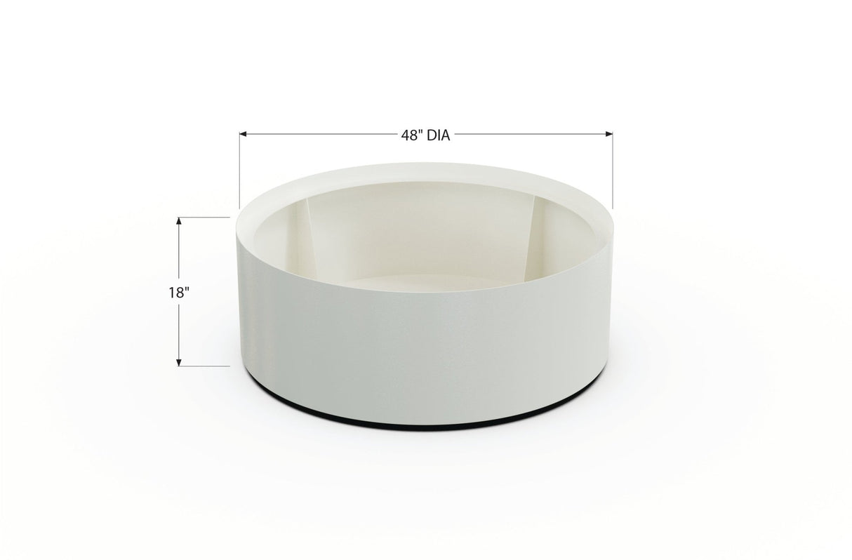 Aluminum Round Planter - Plantercraft