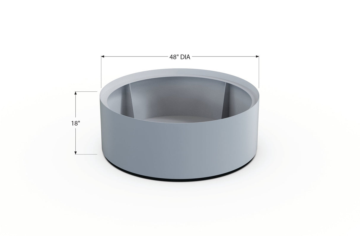 Aluminum Round Planter - Plantercraft