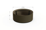Aluminum Round Planter - Plantercraft