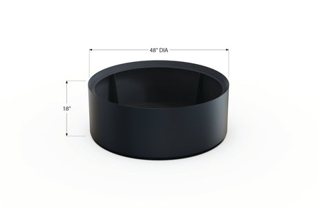Aluminum Round Planter - Plantercraft