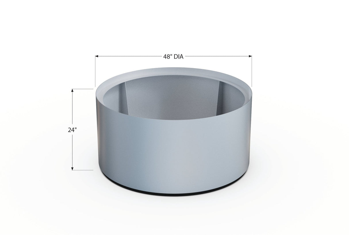 Aluminum Round Planter - Plantercraft
