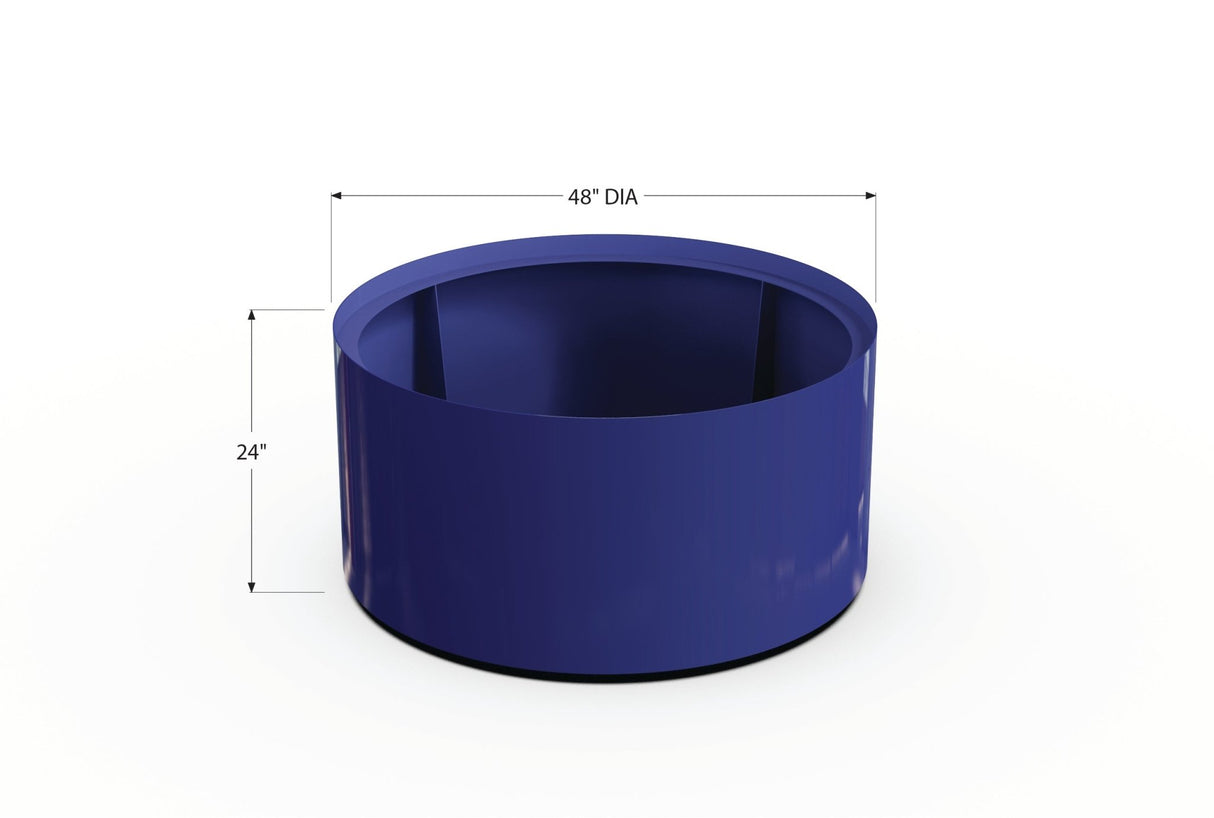 Aluminum Round Planter - Plantercraft