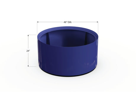 Aluminum Round Planter - Plantercraft