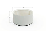 Aluminum Round Planter - Plantercraft