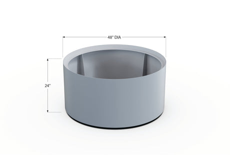 Aluminum Round Planter - Plantercraft