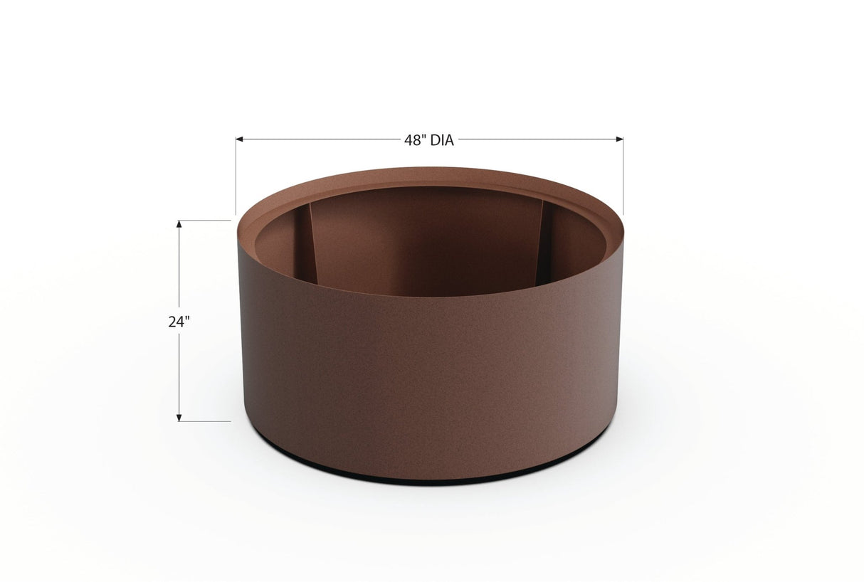 Aluminum Round Planter - Plantercraft