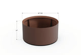 Aluminum Round Planter - Plantercraft