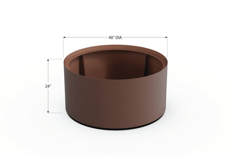 Aluminum Round Planter - Plantercraft