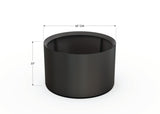Aluminum Round Planter - Plantercraft