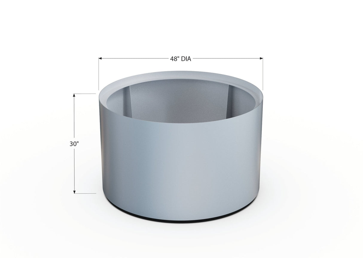 Aluminum Round Planter - Plantercraft
