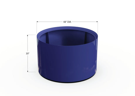 Aluminum Round Planter - Plantercraft