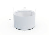 Aluminum Round Planter - Plantercraft