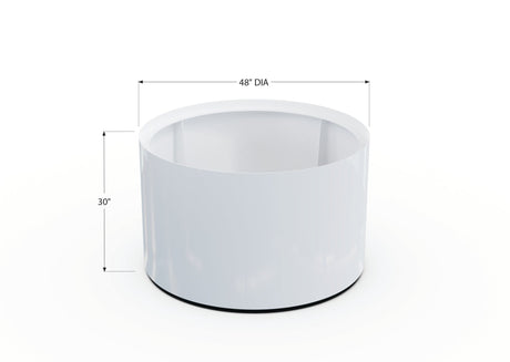 Aluminum Round Planter - Plantercraft