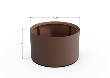 Aluminum Round Planter - Plantercraft