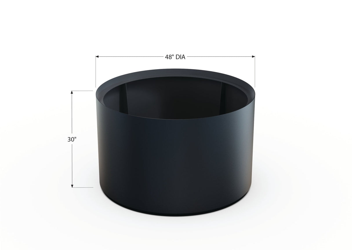 Aluminum Round Planter - Plantercraft