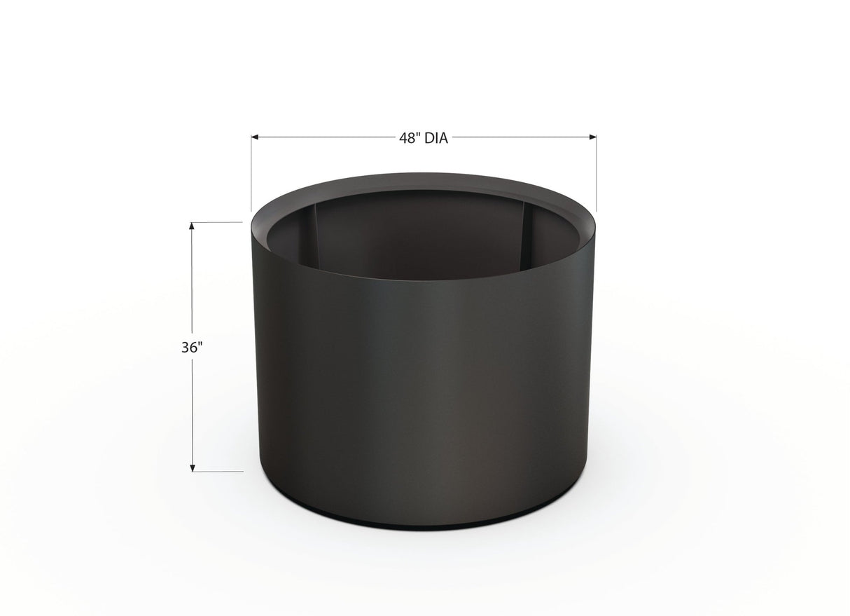Aluminum Round Planter - Plantercraft