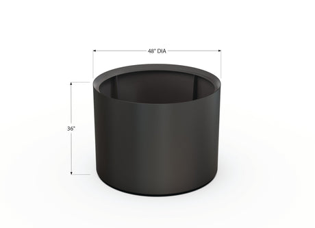 Aluminum Round Planter - Plantercraft