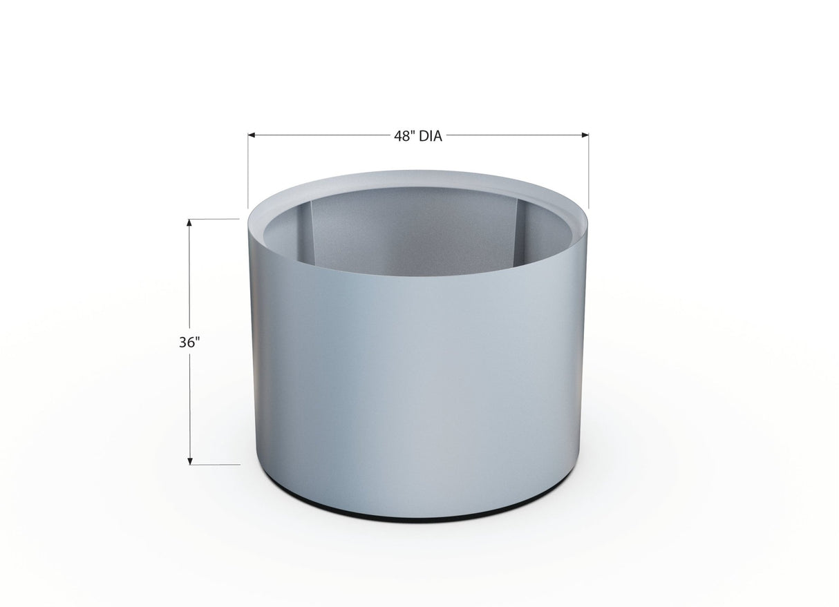 Aluminum Round Planter - Plantercraft
