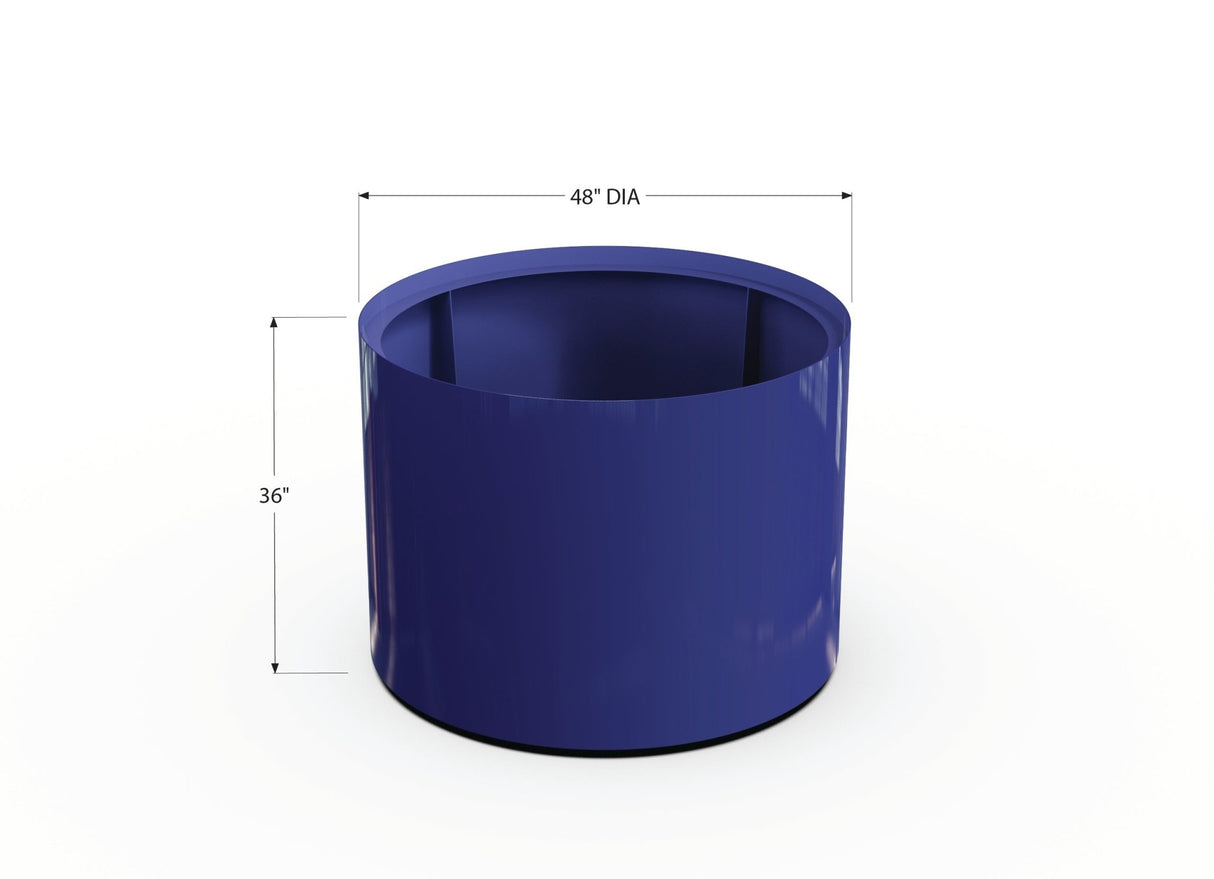 Aluminum Round Planter - Plantercraft