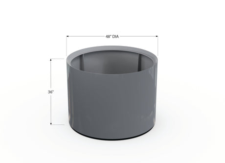 Aluminum Round Planter - Plantercraft