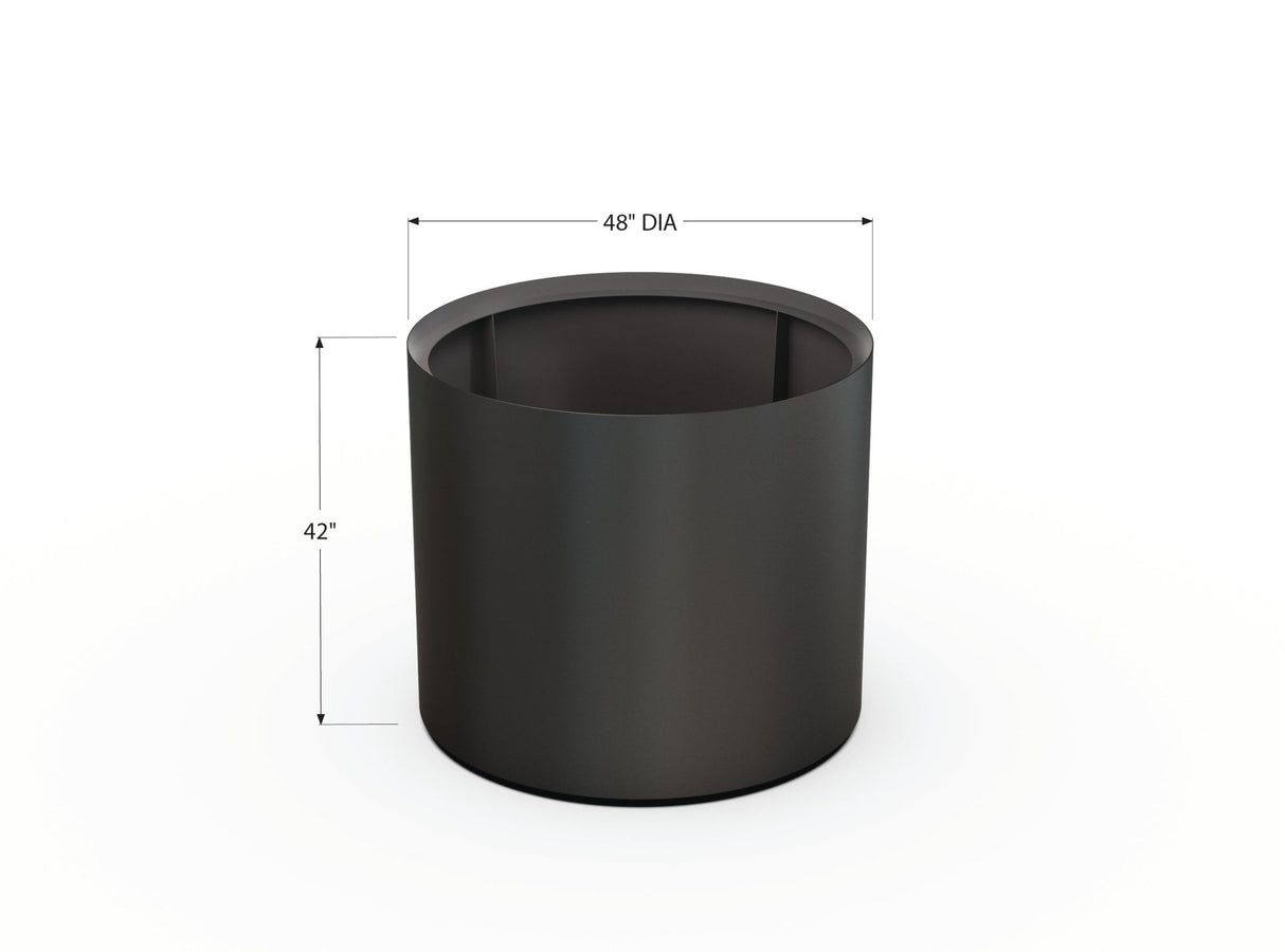 Aluminum Round Planter - Plantercraft