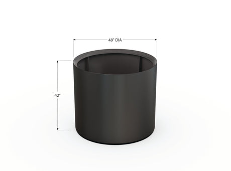 Aluminum Round Planter - Plantercraft