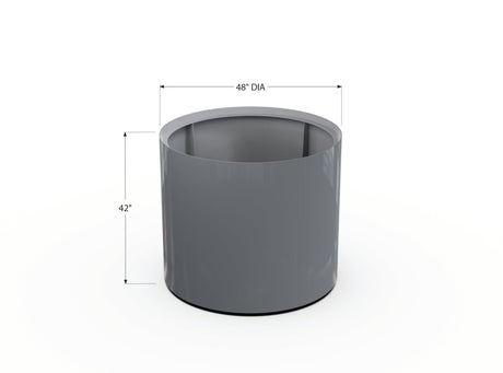 Aluminum Round Planter - Plantercraft