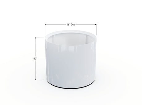 Aluminum Round Planter - Plantercraft