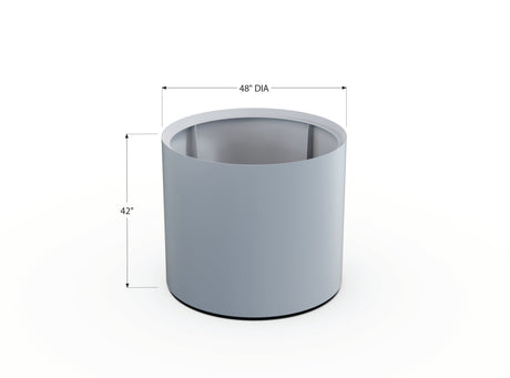 Aluminum Round Planter - Plantercraft