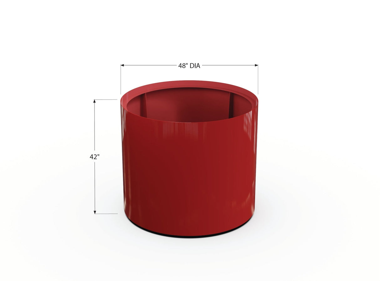 Aluminum Round Planter - Plantercraft
