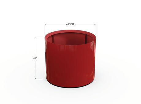 Aluminum Round Planter - Plantercraft