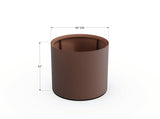 Aluminum Round Planter - Plantercraft