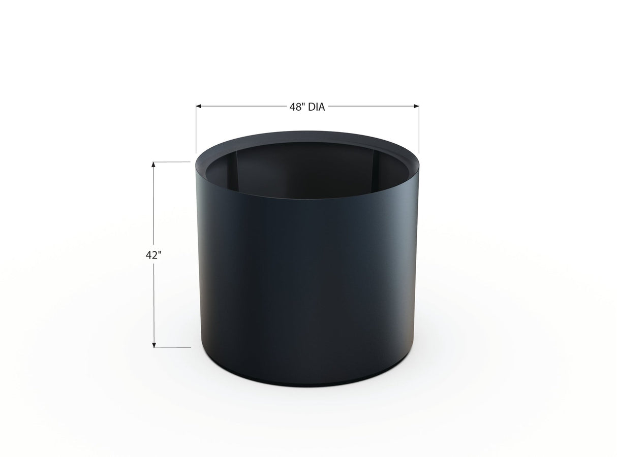 Aluminum Round Planter - Plantercraft