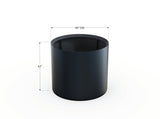 Aluminum Round Planter - Plantercraft