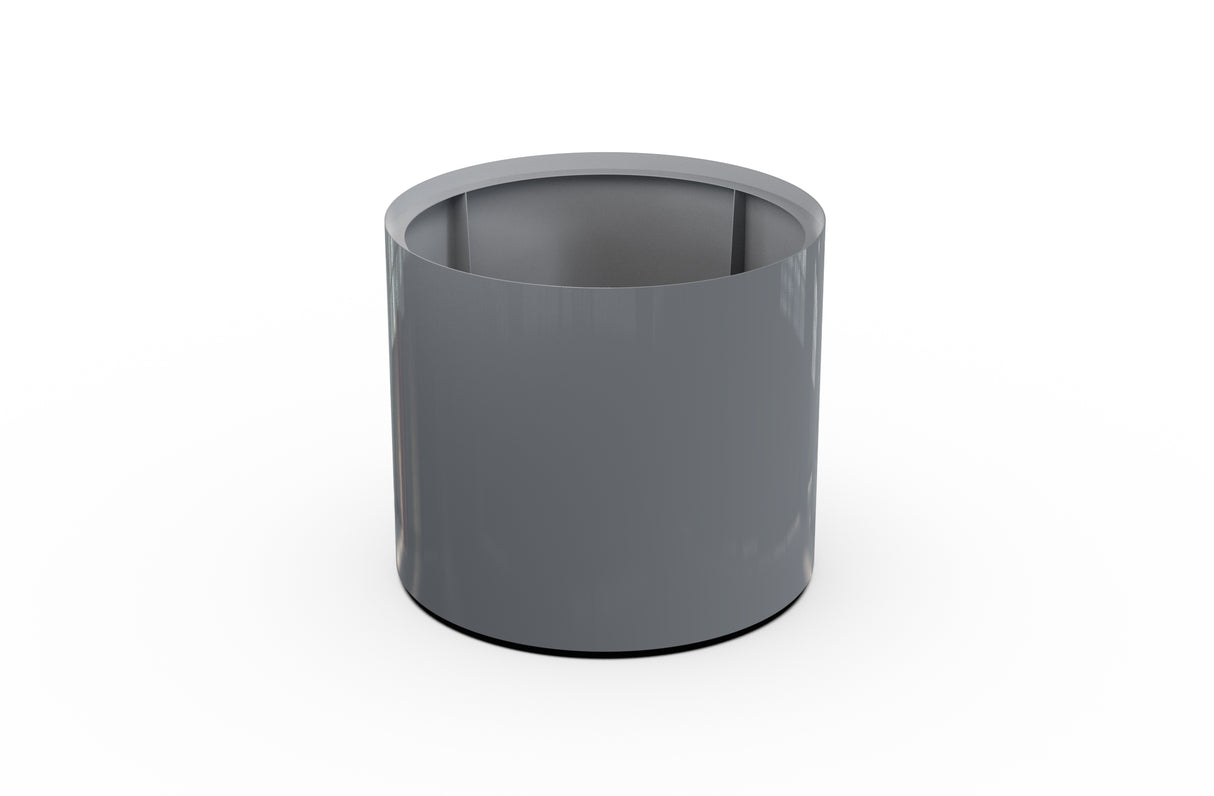 30% OFF Aluminum Round Planter – 48" DIA x 18" H