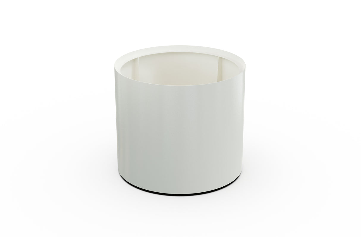 30% OFF Aluminum Round Planter – 48" DIA x 18" H