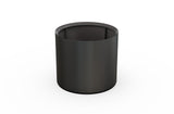 30% OFF Aluminum Round Planter – 48" DIA x 18" H