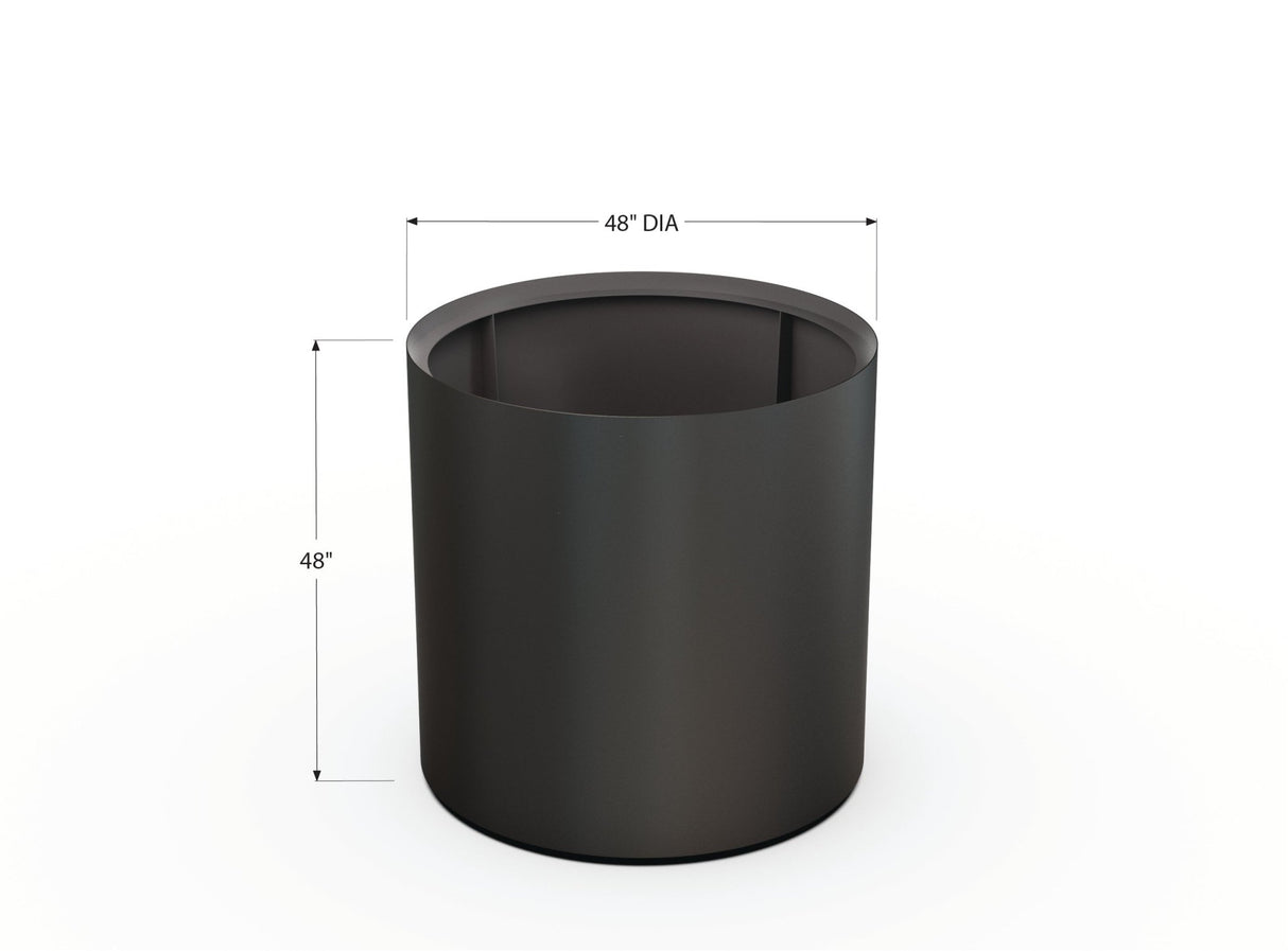 Aluminum Round Planter - Plantercraft