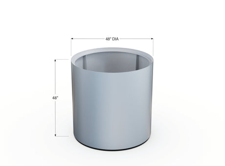 Aluminum Round Planter - Plantercraft