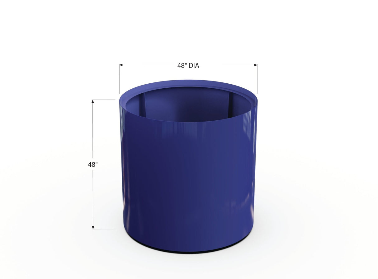 Aluminum Round Planter - Plantercraft