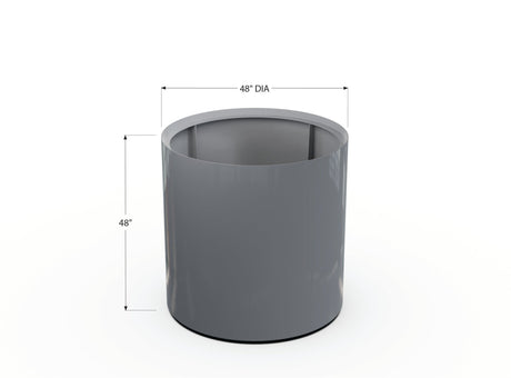 Aluminum Round Planter - Plantercraft