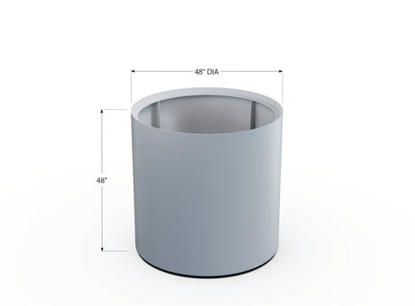 Aluminum Round Planter - Plantercraft