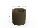 Aluminum Round Planter - Plantercraft