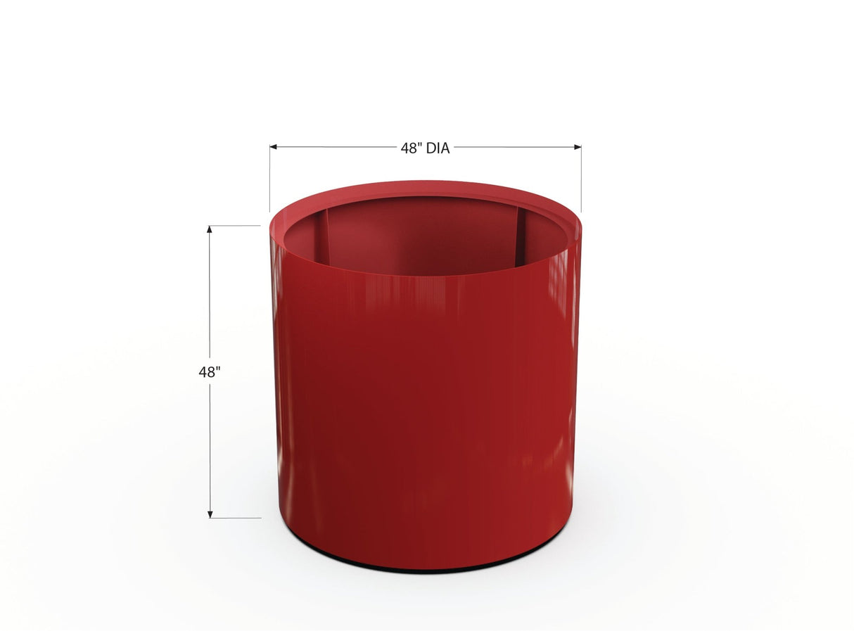 Aluminum Round Planter - Plantercraft