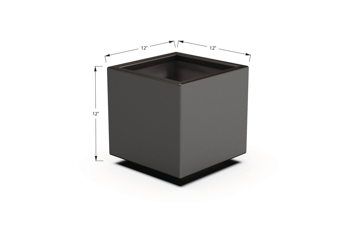Aluminum Square & Cube Planter - Plantercraft
