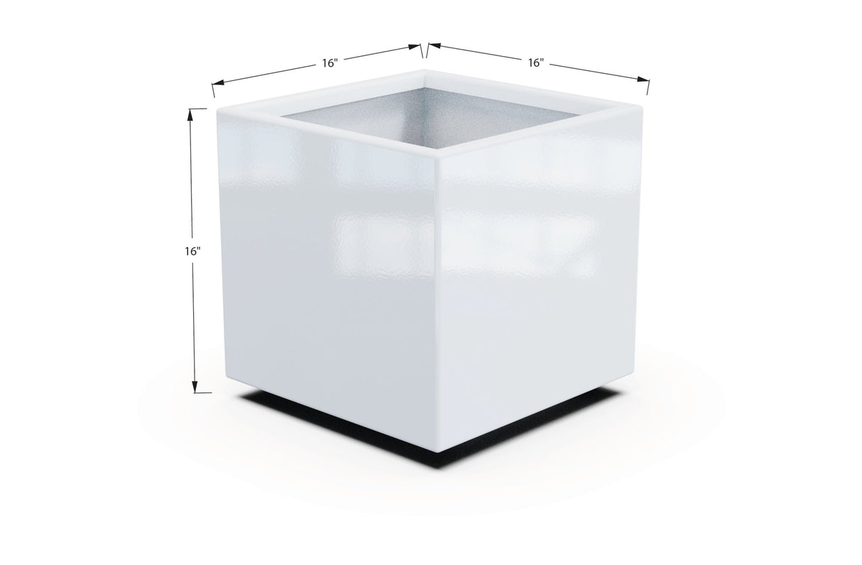 Aluminum Square & Cube Planter - Plantercraft