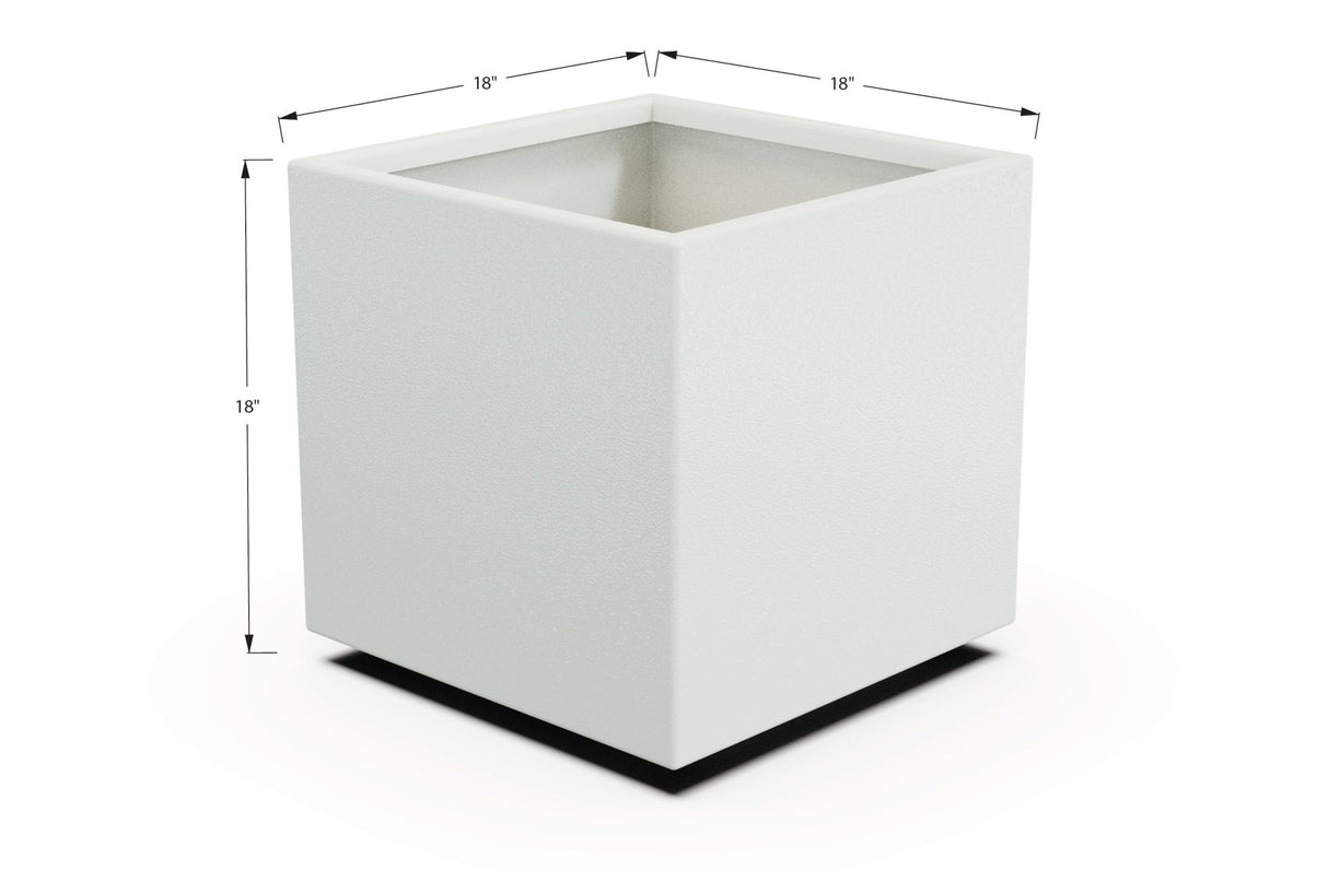 Aluminum Square & Cube Planter - Plantercraft