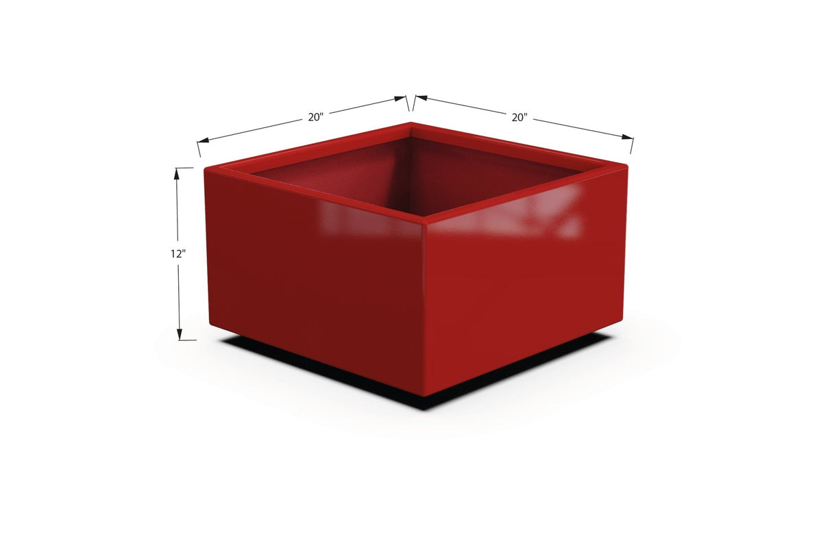 Aluminum Square & Cube Planter - Plantercraft