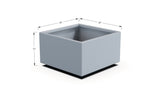 Aluminum Square & Cube Planter - Plantercraft