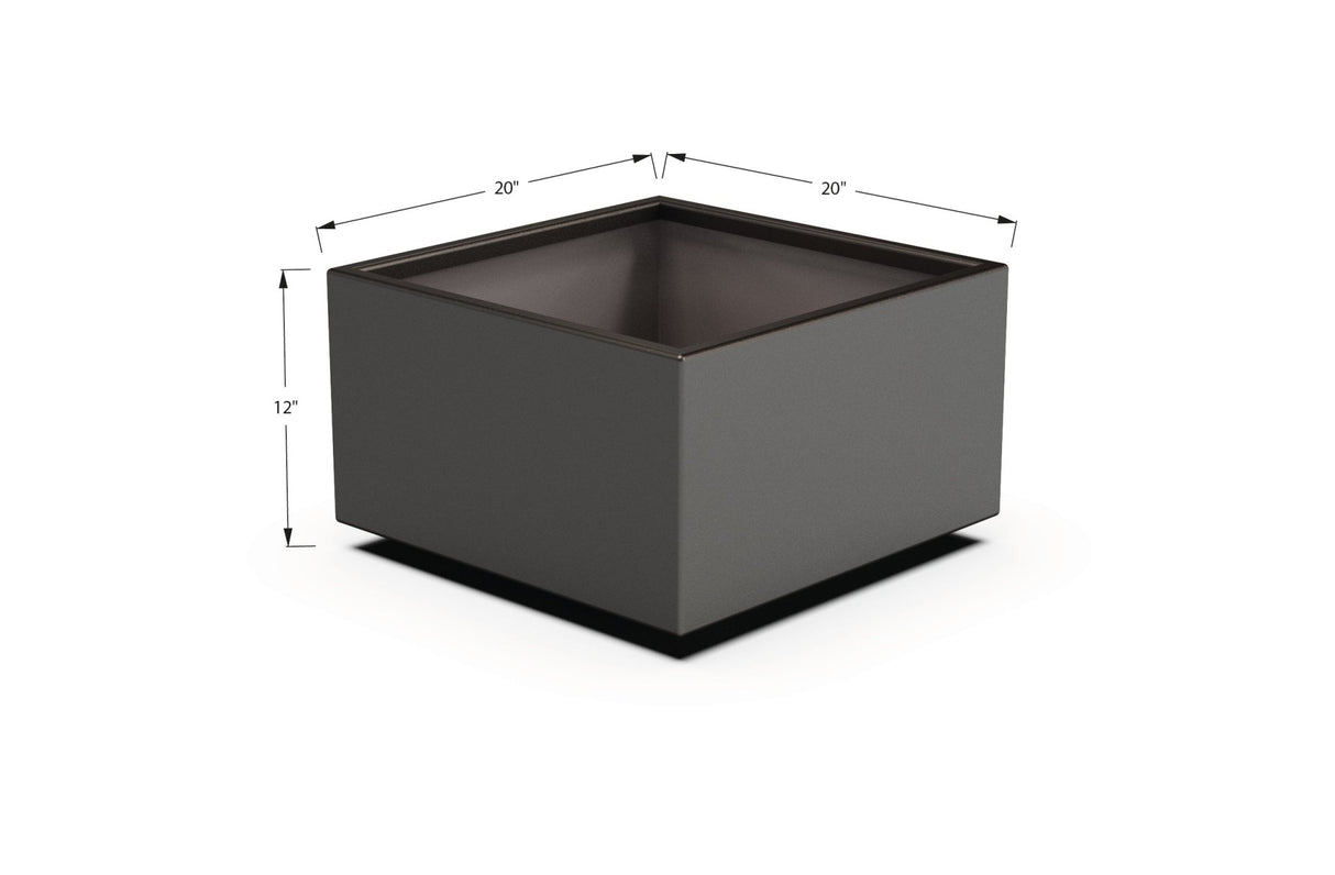 Aluminum Square & Cube Planter - Plantercraft